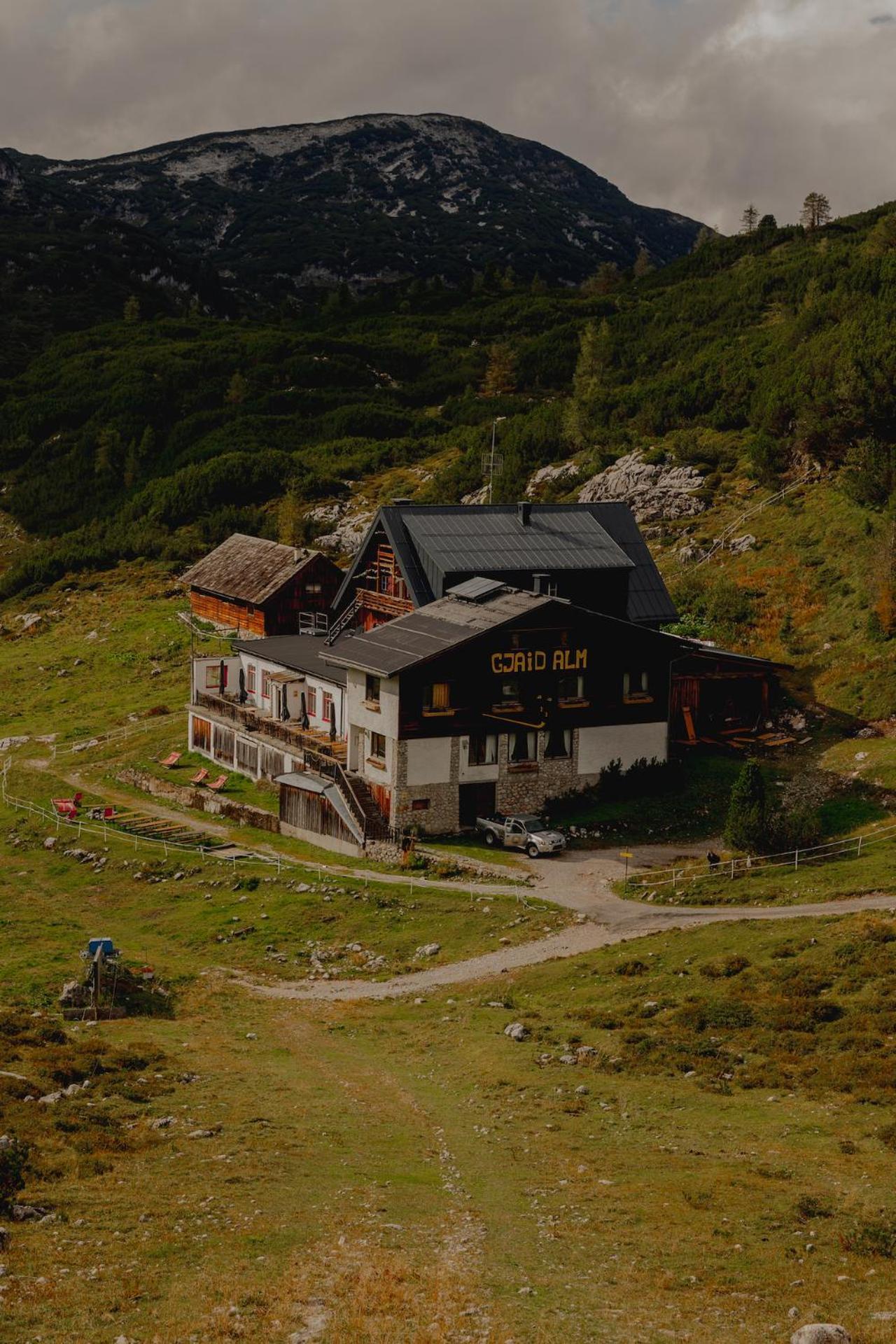 Gjaid-Alm 1738m am Dachstein-Krippenstein Hotel Obertraun Eksteriør billede