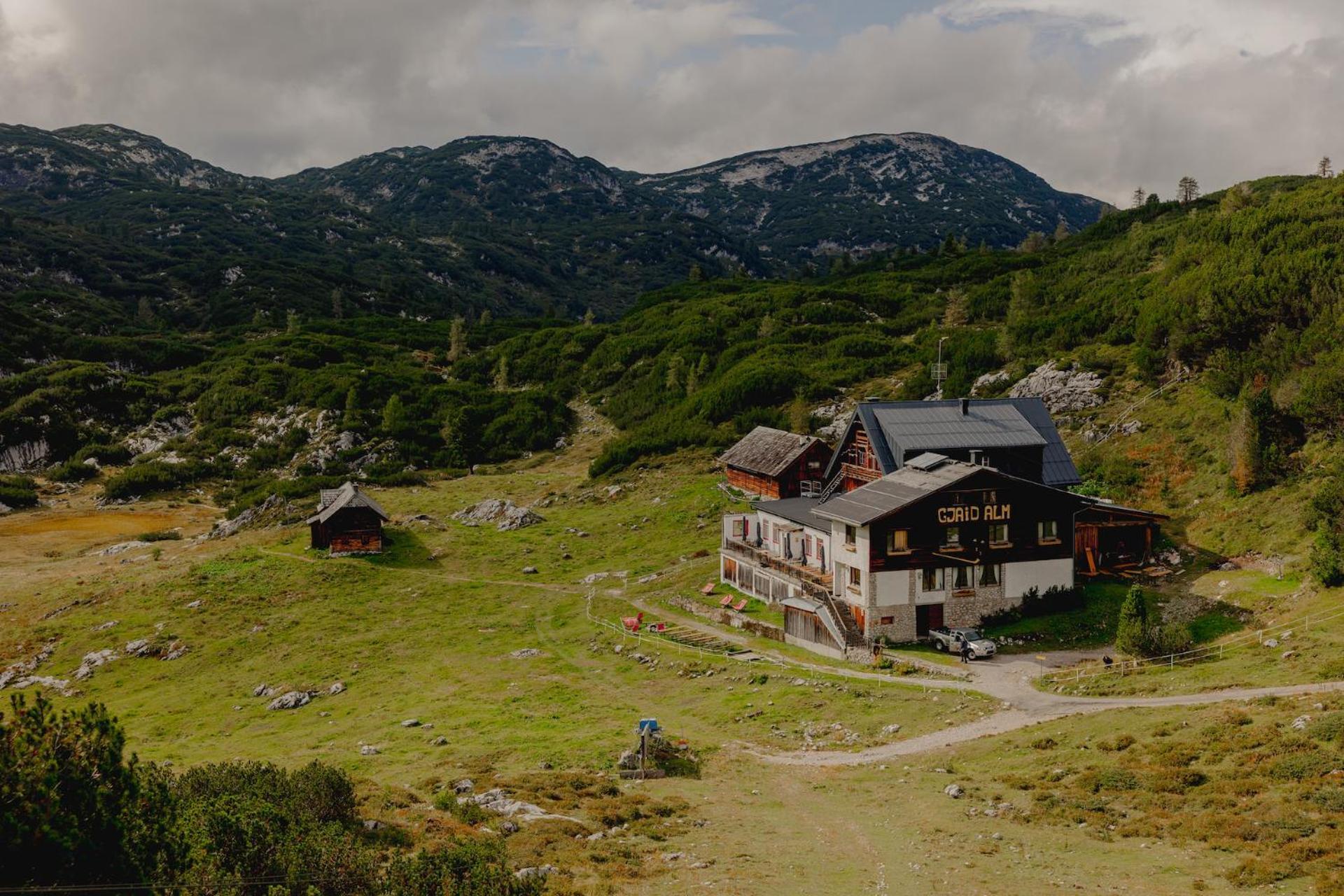 Gjaid-Alm 1738m am Dachstein-Krippenstein Hotel Obertraun Eksteriør billede